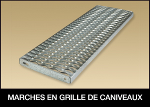 Channel Grating Treads